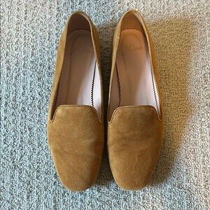 J. Crew Tan Suede Loafers